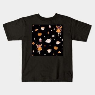 Lolita Halloween Tea Party Kids T-Shirt